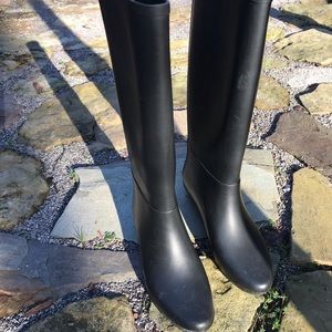 loeffler randall tall rain boots 7